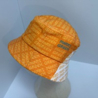 Chapeau Bob Unisexe Personnalisé en Sergé de Coton à Motif Dessin Animé, Protection Solaire, Pêche en Plein Air, Large Bord, Pliable, Été, Vente en Gros, Direct Usine