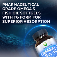 OEM ODM Omega 3 Suppléments 1400mg EPA DHA Améliorer la mémoire Santé des yeux pour adultes et enfants Huile de poisson Omega 3 Softgels
