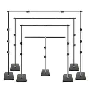 Giá đỡ phông nền dạng ống và rèm kéo dài, có đế, khung đỡ giấy - Product Image 1