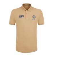 Polos personnalisés de haute qualité, vêtements pour hommes, logo brodé et imprimé en relief double face