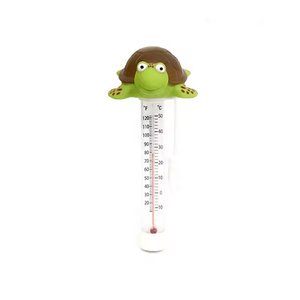 Thermomètre de <span class=keywords><strong>piscine</strong></span> d'eau flottante à lecture facile avec ficelle pour piscines intérieures extérieures - Product Image 1