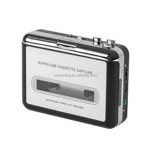 레코더가있는 RETRO 카세트 레코더 플레이어 AM FM 라디오 자동 리버스 배터리 작동 커스텀 워크맨 플레이어 블루투스 플레이 - Product Image 2