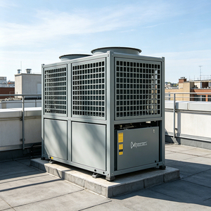 Système de chauffage à eau chaude pour hôtels, résidences et commerces, pompe à chaleur air-air à très basse température EVI DC Inverter - Product Image 3