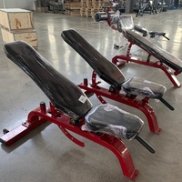Banc pliable super résistant en acier inoxydable réglable avec des dispositifs de sécurité pour l'entraînement de force commercial (unisexe)