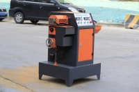 Machine à graver le bois à double tête, machine à brûler le bois pour lignes décoratives sur cadres de porte