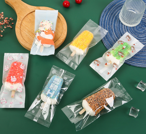 Ice Cream <b>Packaging</b> <b>Bags</b> 8*19cm Popsicle <b>Bags</b> Frozen Ice Cream Food Plastic <b>Packaging</b> Package Mold <b>Bag</b> - Product Image 6