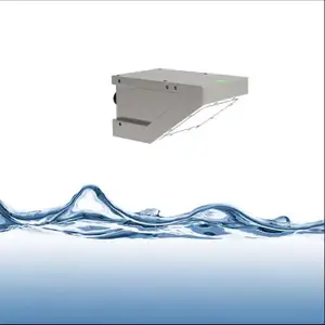 Perangkat lunak Server CE Lora Lorawan 3 In 1, Sensor pengukuran aliran air Radar Sungai 40 Meter tingkat aliran air