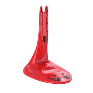 Portabiciclette regolabile in acciaio portabiciclette staccabile mozzo posteriore montabile tipo piallino per bici da strada per esterno colore rosso - Product Image 4