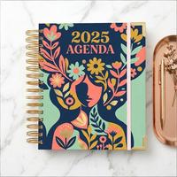 Agenda personnalisé pour entreprise, carnet à spirales, journal, impression de logo, papier cadeau