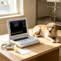 Échographe Doppler Couleur Portable Vétérinaire Rechargeable avec Batterie Intégrée et Modes de Scan Multiples pour le Contrôle du Bétail