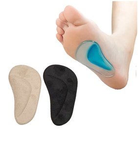 Almohadillas de soporte de arco de gel para hombres y mujeres, <span class=keywords><strong>plantillas</strong></span> de zapatos para pies planos, inserciones de arco reutilizables para fascitis plantar, almohadilla de arco - Product Image 2