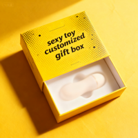 Venta al por mayor de cartón personalizado con impresión de logotipo plegable vibrador de cartón adultos juguetes sexuales regalo caja de embalaje de papel