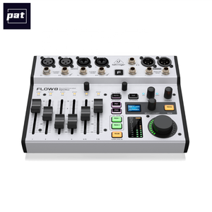 มิกเซอร์ดิจิตอลสเตอริโอ <span class=keywords><strong>Behringer</strong></span> FLOW 8 แบบ 8 อินพุต ควบคุมด้วยปุ่มหมุนในแอป พร้อมโปรเซสเซอร์เอฟเฟกต์ 2 ตัว อินเทอร์เฟซ USB รับประกัน <span class=keywords><strong>1</strong></span> ปี - Product Image 2