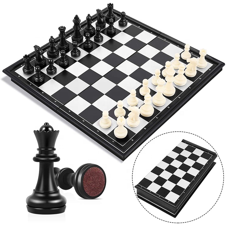 Kids Adults outing durability Portable Traditional Strategy Travel Magnetic wood plastic Chess