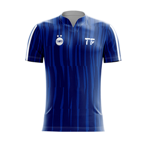 Camiseta <span class=keywords><strong>de</strong></span> fútbol personalizada TF, kit <span class=keywords><strong>de</strong></span> fútbol, camiseta <span class=keywords><strong>de</strong></span> fútbol <span class=keywords><strong>de</strong></span> secado rápido, conjunto <span class=keywords><strong>de</strong></span> uniformes <span class=keywords><strong>de</strong></span> fútbol, camiseta <span class=keywords><strong>de</strong></span> fútbol <span class=keywords><strong>azul</strong></span> sublimada - Product Image 2