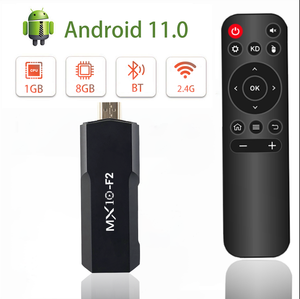 Nouvelle clé TV Android MX10-F2 avec processeur RK3228A, Android 13.0, 4K Ultra HD, Wifi double bande, boîtier TV - Product Image 2