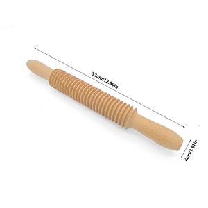 Spaghetti Beech Gỗ Cán <span class=keywords><strong>Pin</strong></span> Gỗ Vít Chủ Đề Dài Gỗ Mỏng Cán <span class=keywords><strong>Pin</strong></span> Cho Baking Dough Pasta Mì - Product Image 1