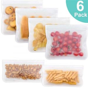 <span class=keywords><strong>Sac</strong></span> de conservation alimentaire réutilisable et écologique anti-fuite pour congélateur avec fermeture éclair réutilisable – Offre Spéciale - Product Image 3