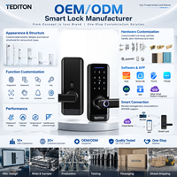 Tediton OEM : Fabricant de serrures de porte intelligentes avec contrôle qualité et personnalisation rapide de la marque
