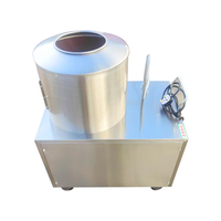 Éplucheuse à pommes de terre automatique en acier inoxydable pour usage commercial, machine à éplucher les pommes de terre électrique industrielle