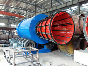 Mini aspiradora eléctrica, nuevo diseño, depurador <span class=keywords><strong>de</strong></span> tambor rotatorio para planta <span class=keywords><strong>de</strong></span> lavado <span class=keywords><strong>de</strong></span> mineral <span class=keywords><strong>de</strong></span> oro, Mini depurador rotatorio - Product Image 4