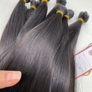 Extensiones de Cabello Humano Genius Weft 100% Alineadas con la Cutícula, Doble Trama, Cabello Remy Natural al por Mayor - Product Image 3