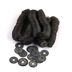 Antique Black <b>Copper</b> <b>Coins</b> Shunzhi Kangxi Qianlong Yongzheng Thickened Style For DIY Jewelry Accessories Gift Collectible - Product Image 5