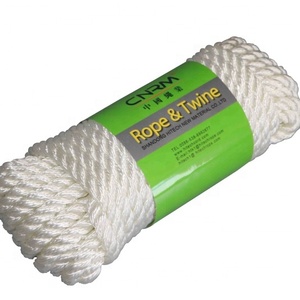 Hitech Rope Factory Natural Unbleached Cotton Rope - 3 Strand <strong>Twisted</strong> Cotton Cord for Wall Hanging DIY Craft Making Plant Hang - Product Image 2