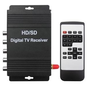 Tốt bán tốc độ cao ISDB-T di động kỹ thuật số xe TV Receiver, phù hợp cho Brazil / Peru / Chile vv. Nam Mỹ thị trường (màu đen) - Product Image 2