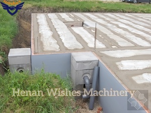 Ligne de production complète de panneaux de plancher en béton à âme creuse - Machine à dalles préfabriquées en béton de 150 mm x 600 mm pour la construction de charpentes - Product Image 6