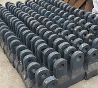 Tête de marteau de concasseur PC400x300 : Pièces de concasseur à marteaux miniatures pour le broyage d'échantillons de charbon