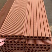 Planches de terrasse en WPC écologiques, imperméables, durables, en composite bois-plastique, antidérapantes