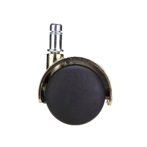 Ruedas Giratorias de Nylon de 50mm con Doble Rueda Dorada, Ajustables, Silenciosas, Ecológicas, con Capacidad de Carga de 30kg, para Muebles de Oficina, Venta al Por Mayor de Fábrica - Product Image 5