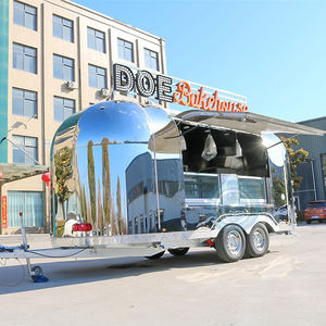 CAMPTRL Food Truck Trailer Mobile Kitchen USA Entièrement Équipé Snack Cart Street Vending Car Fast Food Caravan Manufacturer - Product Image 6