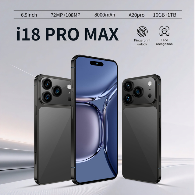 2026 NEW Phone 18Promax Wholesale SmartPhone Unlocked 5G Smartphone Phone 18 Pro Max 5G Mobile Phones
