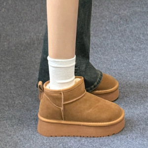 신제품 고무 슬리퍼 여성용 털 슬리퍼 패션 슬리퍼 면 슬리퍼 플랫폼 슬리퍼 고품질 - Product Image 3