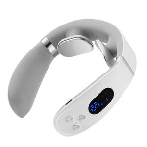 Dispositivo de masaje de cuello USB con logotipo personalizado, masajeador de cuello terapia de calor de hombro y cuello Cervical de impulso electrónico con pantalla LED - Product Image 1