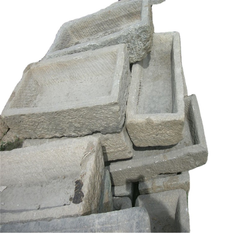 Reclaimed Old Stone Trough Landscaping Stone
