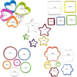 Bộ dụng cụ cắt bánh quy N-11 yngli Bộ dụng cụ cắt bánh quy Bộ dụng cụ cắt hình trái cây rau củ bánh kẹo mềm nhiều kích cỡ - Product Image 5