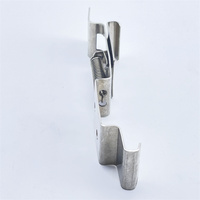 Support de plaque d'immatriculation en acier inoxydable à ressort pour voiture européenne, support de plaque de remorque, clip à ressort estampé, taille personnalisée