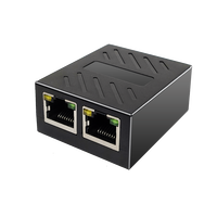 Cable Divisor de Red RJ45 1 a 2, Conector Ethernet, Extensor Ethernet LAN, Divisor Ethernet RJ45, Venta Caliente de Fábrica