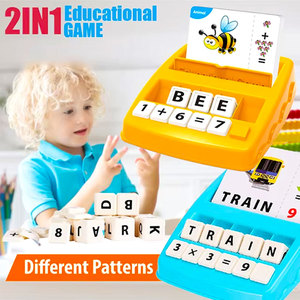 Juguetes Educativos para Niños, Juego <span class=keywords><strong>de</strong></span> Asociación <span class=keywords><strong>de</strong></span> <span class=keywords><strong>Letras</strong></span>, Juguetes Educativos para Contar, Matemáticas y Juegos <span class=keywords><strong>de</strong></span> Palabras - Product Image 2