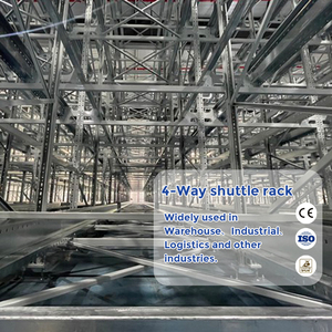 4-Way Multi-Depth Shuttle System, Warehouse Automation ASRS Robot Maximizing Storage Density for Industrial Warehouses Radio Shu - Product Image 2