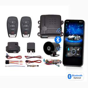 Alarme universelle 12V 4 voies anti-hijacking 370MHZ avec télécommande à code d'apprentissage pour automobile - Product Image 2