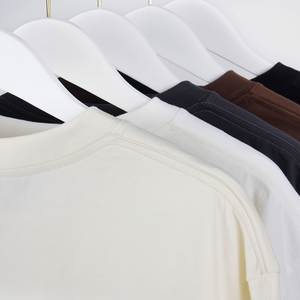 High Quality Unisex 260 Gsm <b>TShirt</b> Men's Blank Oversize O-neck T Shirt Custom Heavy Weight T-shirt for men - Product Image 1