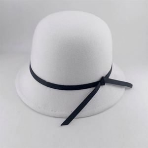 Chapeau Bob Classique avec Nœud en Ruban – Vente en Gros de Chapeaux Cloche Classiques pour Femme, Idéaux pour l'Église, le Quotidien, les Fêtes et les Voyages (pour Adultes) - Product Image 3