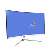 Vente en gros en usine Moniteur de jeu plat blanc industriel incurvé de 34 pouces pour ordinateur portable