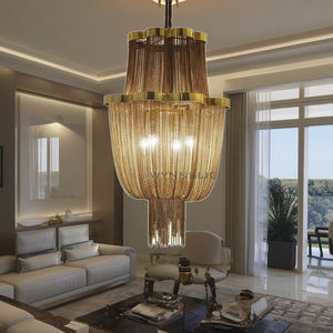 Atlantis Tassel Chaîne Lustre Pendentif Éclairage Haut de Gamme Haut Niveau DALI LED <span class=keywords><strong>Suspension</strong></span> Lumières Plafond <span class=keywords><strong>Suspension</strong></span> Lampe - Product Image 1