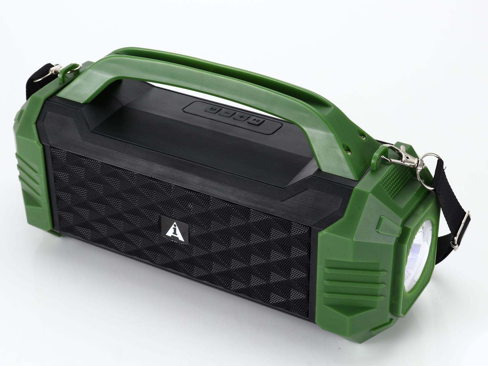 F18 Solar Portable Wireless Radio Speakers Outdoor Flashlight Waterproof  Speaker Bass Music Player Bluetooth Speaker for Africa