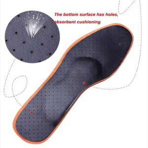 Semelles orthopédiques en <span class=keywords><strong>cuir</strong></span> pour soutien de la voûte plantaire, pour pieds plats, soutien de la voûte plantaire, chaussures orthopédiques, <span class=keywords><strong>semelle</strong></span> pour hommes, femmes, enfants, pour jambes en O/X - Product Image 4